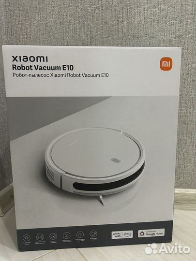 Робот пылесос xiaomi robot vacuum e10