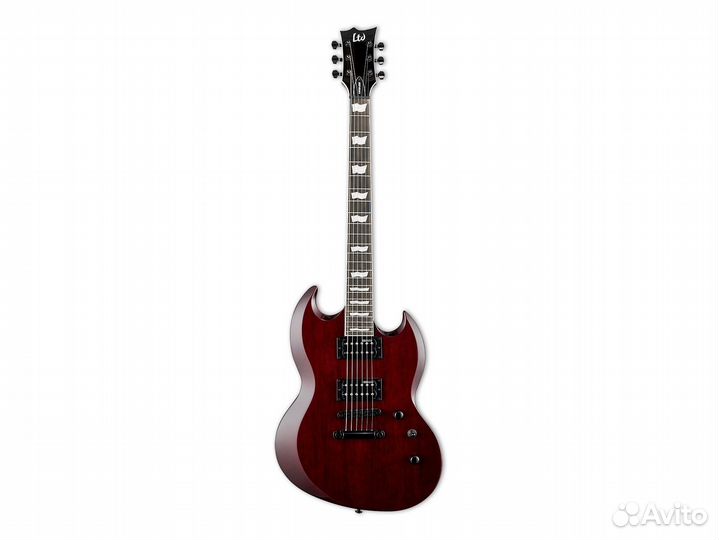 ESP LTD Viper-256 See Thru Black Cherry электрогит