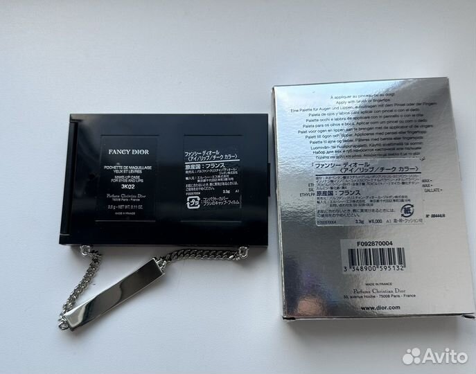 Dior палетка тени помада fancy dior