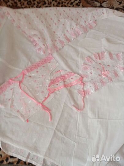 Комплект на выписку для девочки