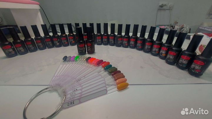 Набор гель лаков бу