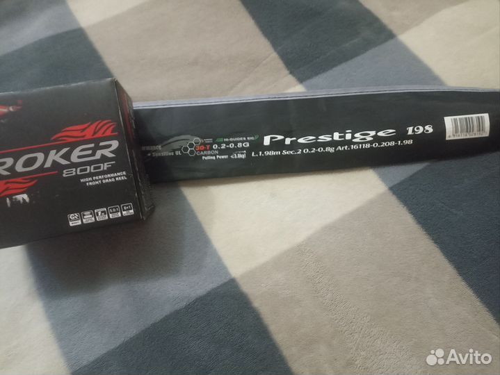 Комплект для мормышинга dayo prestige +mifine