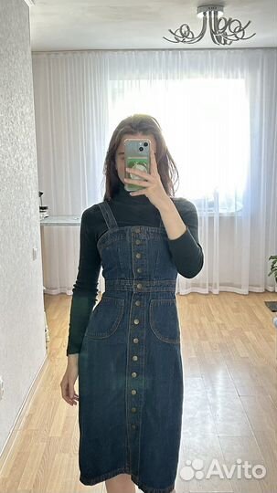 Джинсовый сарафан