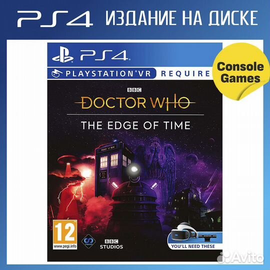 PS4 VR Doctor Who: The Edge of Time Новый