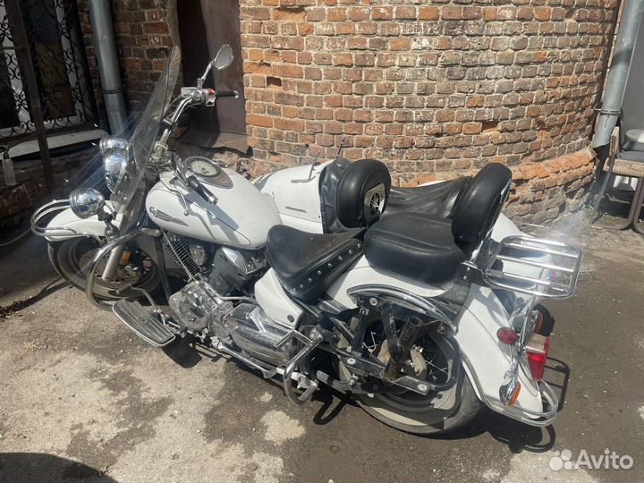 Yamaha dragstar xvs-1100A sidecar (с коляской)
