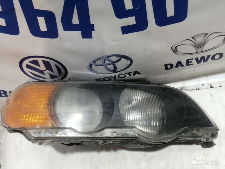 Фара правая галоген BMW X5 E53