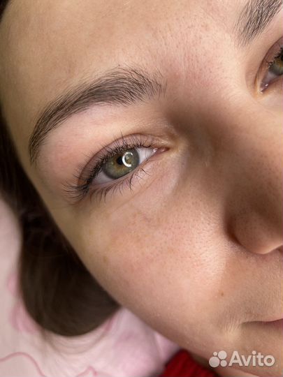 Наращивание ресниц модель