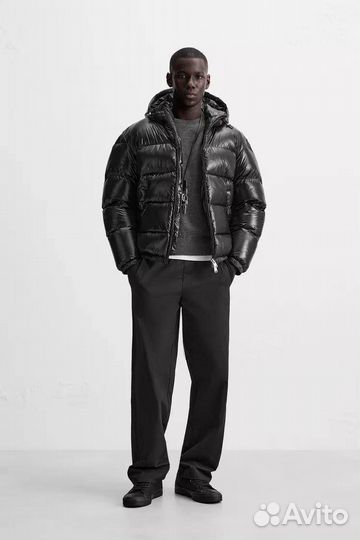 Пуховик Zara puffer куртка