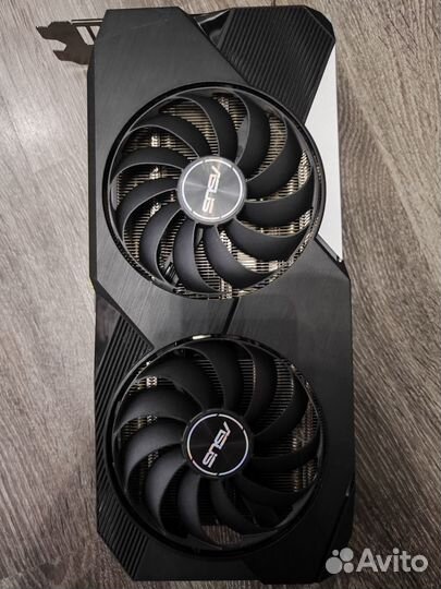 Видеокарта asus dual-RTX3060TI-08G-V2
