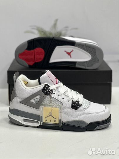 Кроссовки мужские Nike Air Jordan 4 (41-45) LUX