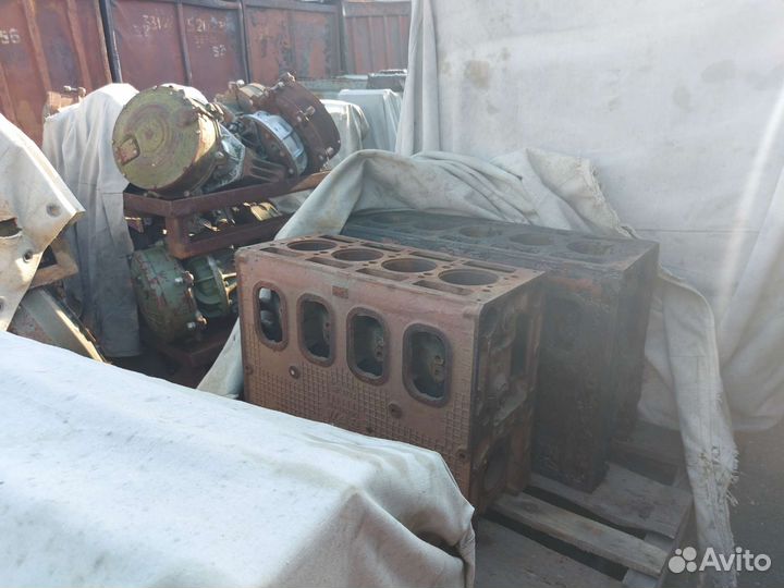 Блок цилиндров двигателя яаз-204, яаз-206 в сборе