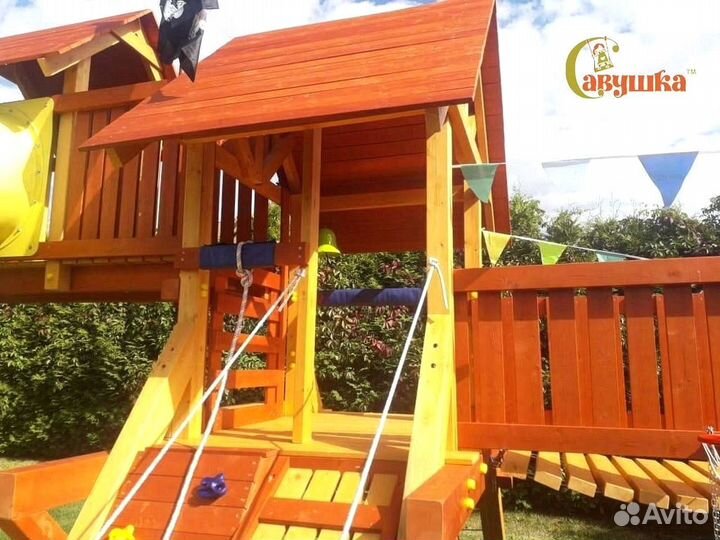 Детская игровая площадка Савушка Люкс 15