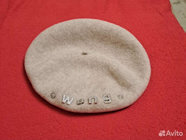 Берет Wang женский натуральная шерсть