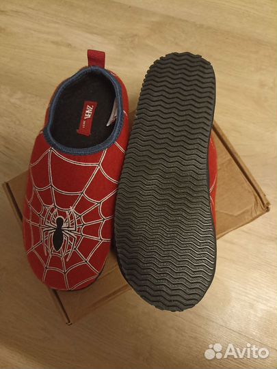 Тапочки zara spider man