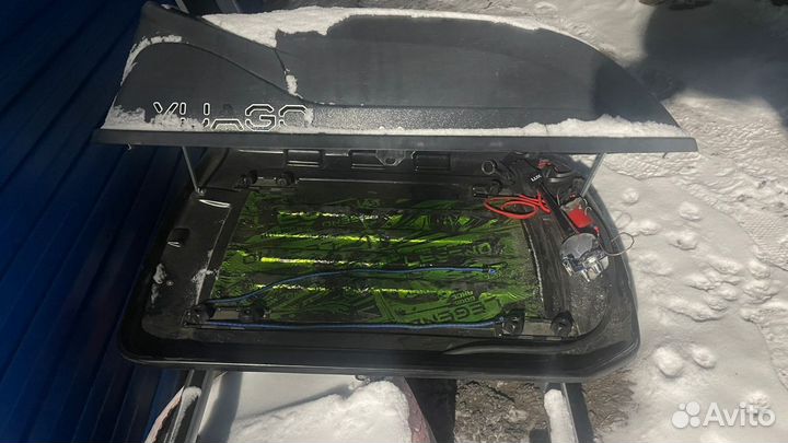 Автобокс на крышу бу