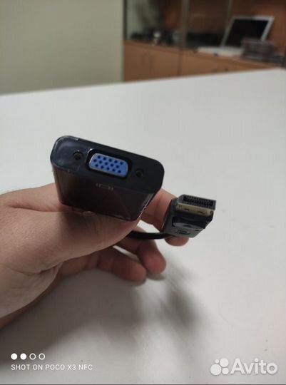 Переходник с Display Port на VGA новый