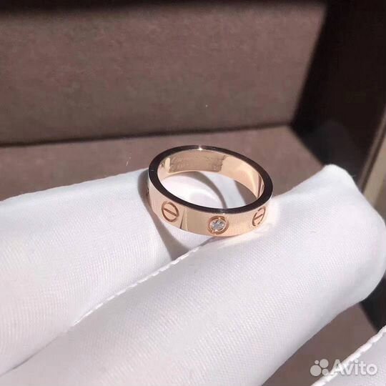 Обручальное кольцо Inspired Cartier Love 0,02ct