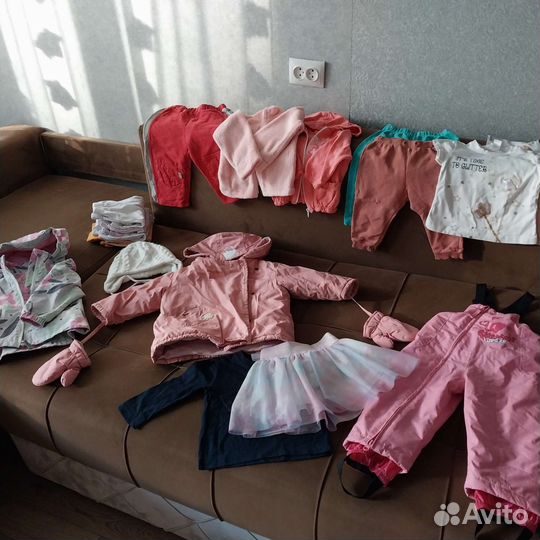 Вещи пакетом на девочку 1 год