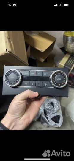 Mercedes W204 блок климата
