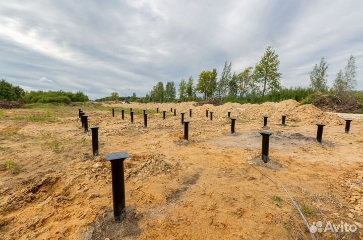 Винтовые сваи под ключ с установкой