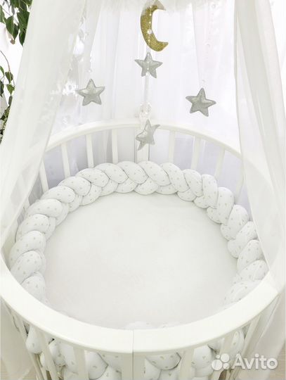 Бортик косичка