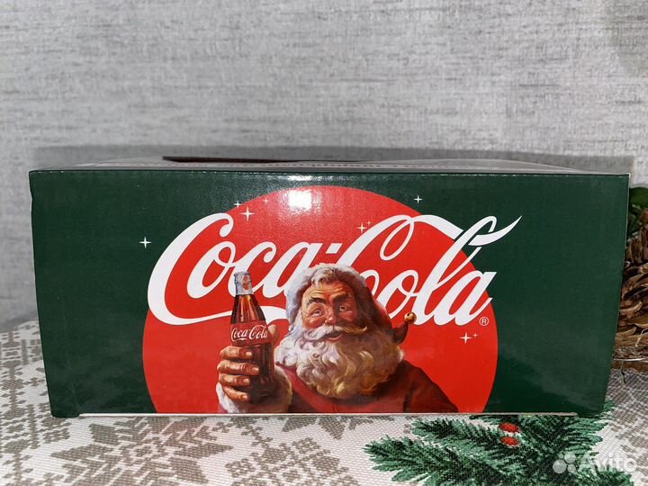 Набор елочных игрушек кока кола