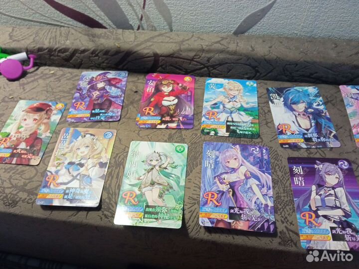 Карточки геншин импакт