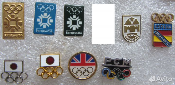 Олимпийские Игры 1980 и другие олимпийские значки