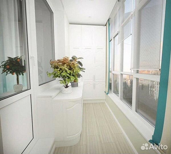 Остекление балкона, лоджии