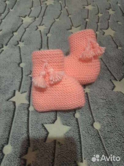 Пинетки для девочки новые