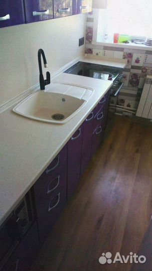 Кухонный гарнитур прямой