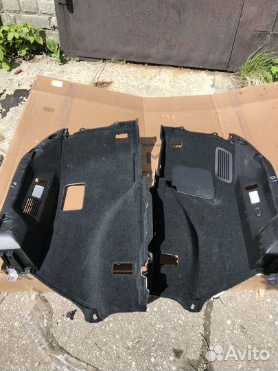 Обшивка багажника lexus RX4
