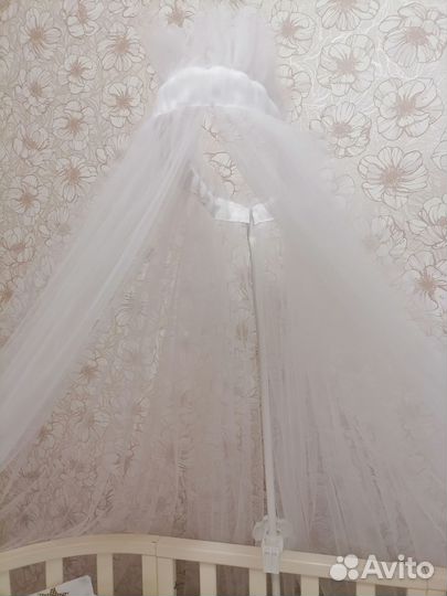 Балдахин с держателем в кроватку