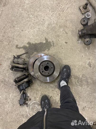 Передние тормозные диски 296 мм jzx100