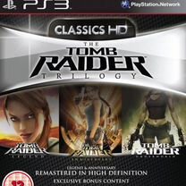 Tomb Raider Trilogy Classics HD PS3, английская ве