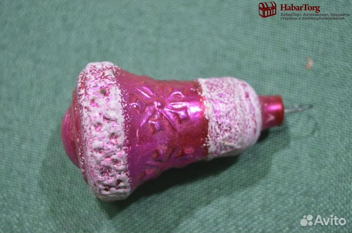 Стеклянная елочная игрушка 