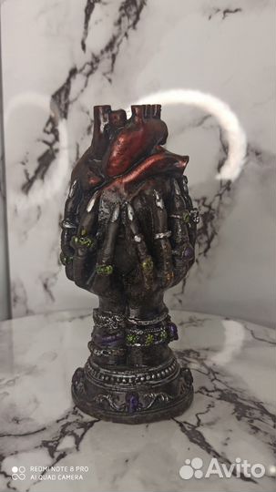 Магические свечи сердце чёрное