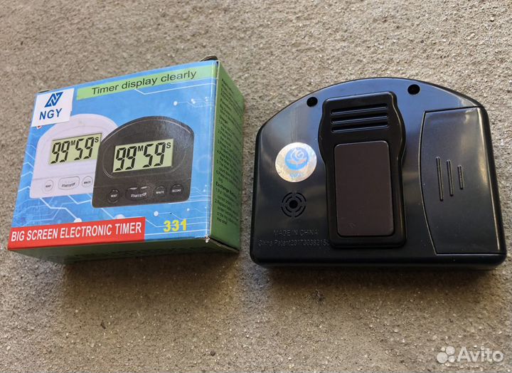 Таймер секундомер кухонный