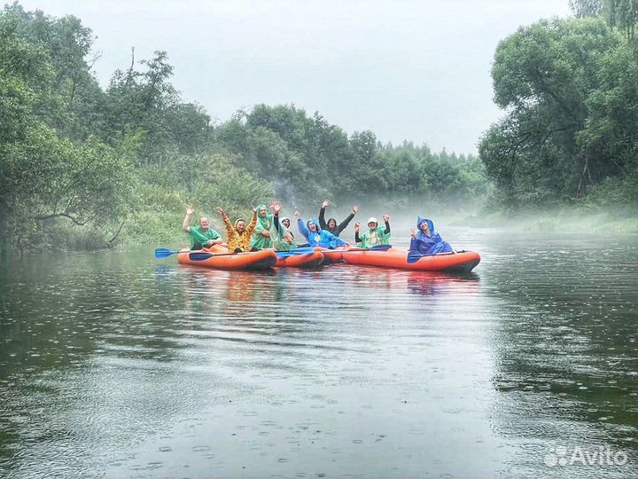 Сплавы на байдарках и рафтах