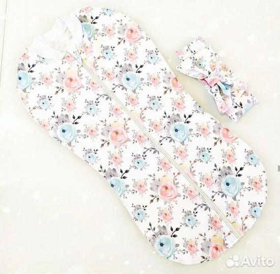 Пеленка кокон для новорожденного (новые)