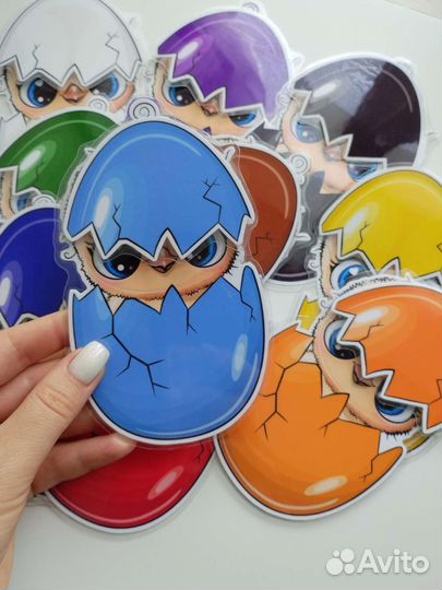 Чья скорлупка игра,липучка,карточки,подарок