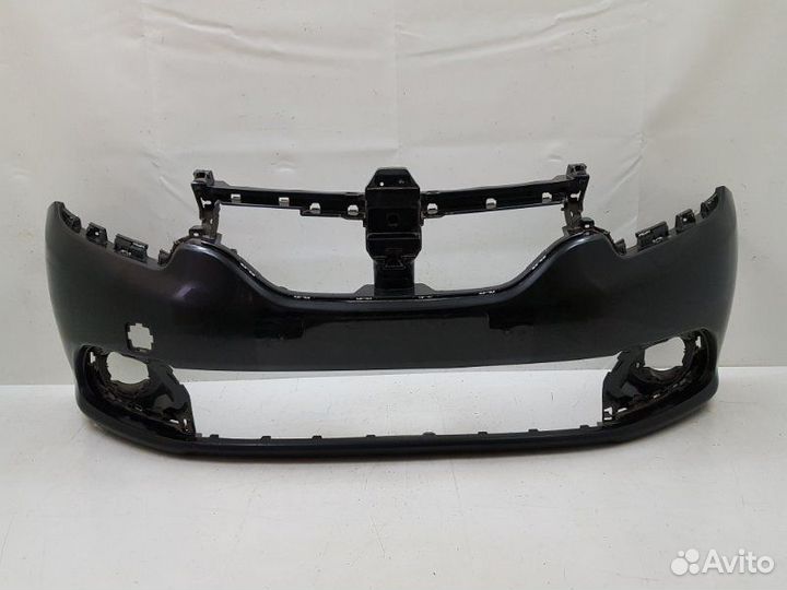 Передний бампер на Renault Logan 2 2014-2017