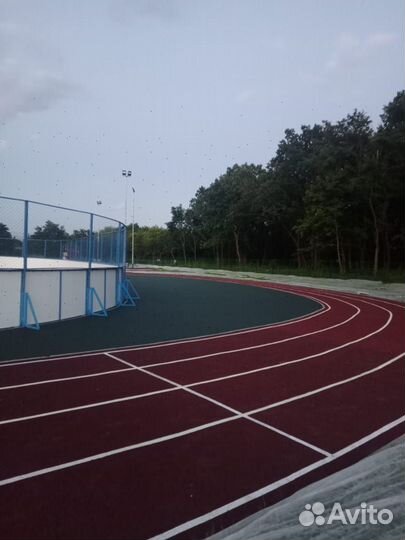 Бесшовное резиновое покрытие