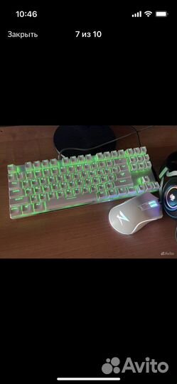 Монитор клавиатура и мышь