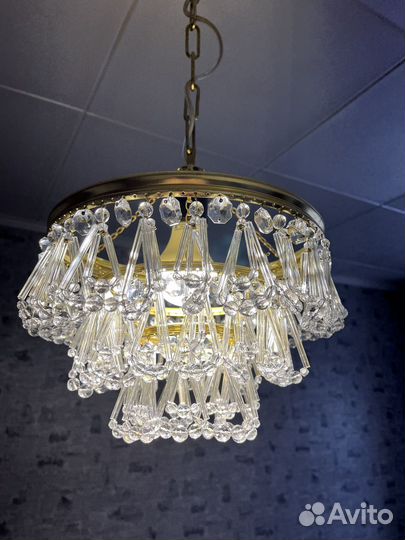 Люстра хрустальная чехия
