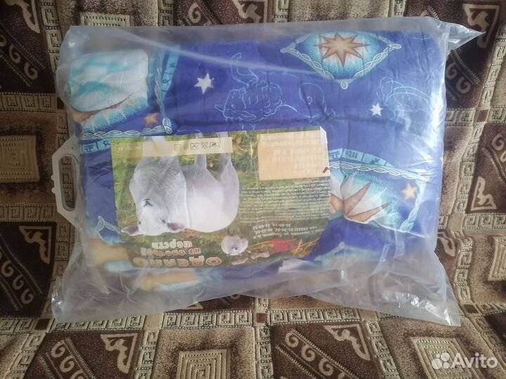 Детское одеяло из овечей шерсти