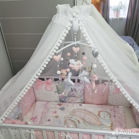 Балдахин на детскую кроватку