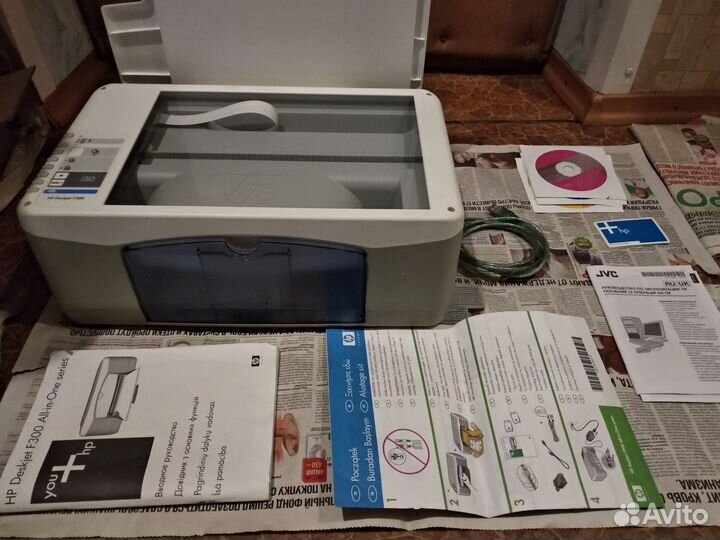 Принтер Мфу HP DeskJet F380 на ремонт запчасти