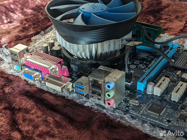 Набор мать, цп, озу, кулер, i5 2500