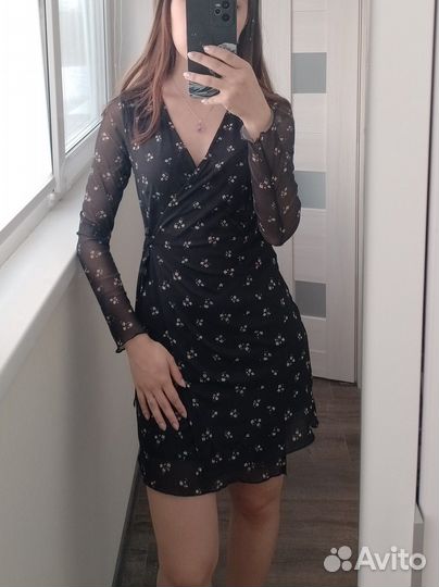 Платье чёрное hm